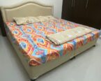 Double cot bed and mattress