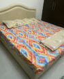 Double cot bed and mattress