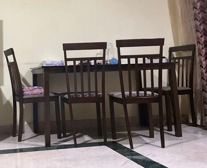 Dining table with 3 chairs